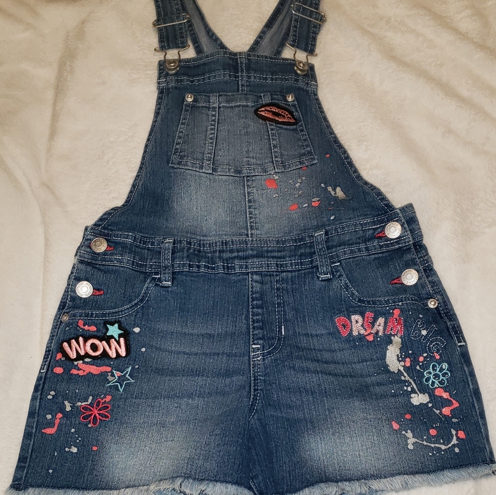 Jordache Shortalls (overall shorts) jean size lg